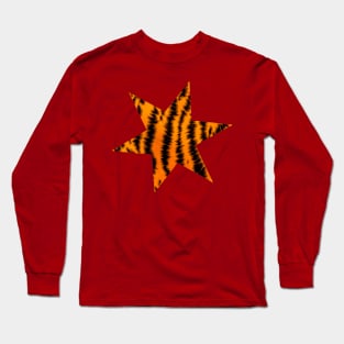 Tiger star Long Sleeve T-Shirt